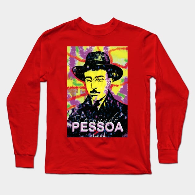 Fernando Pessoa - The Book of Disquiet Long Sleeve T-Shirt by Exile Kings 